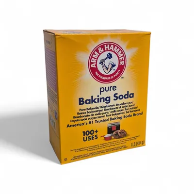 Obrázek produktu pro ARM & HAMMER Soda bikarbona 454g | Soda bikarbona (E500) | Čistá jedlá soda | Prášek do pečiva USA