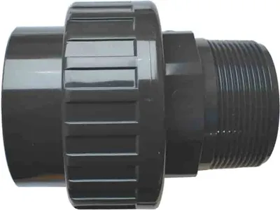 Produktbild von PVC - U Verschraubung Klebemuffe x AG 63 mm x 2"