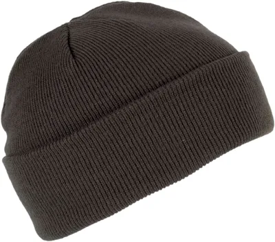 Produktbild von K-Up Herren Mütze Beanie Wintermütze Mütze Fleecemütze Strickmütze, Größe:U, Farbe:Khaki