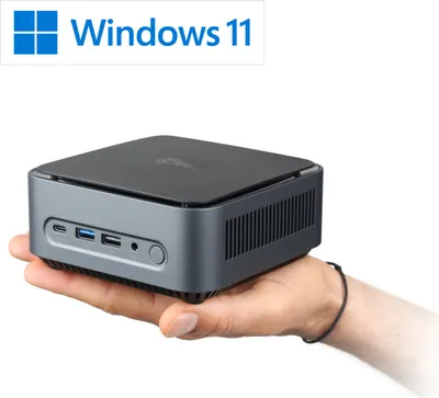 Produktbild von Mini-PC CSL Narrow Box Premium / 32GB / 1000 GB M.2 SSD / Win 11 Pro