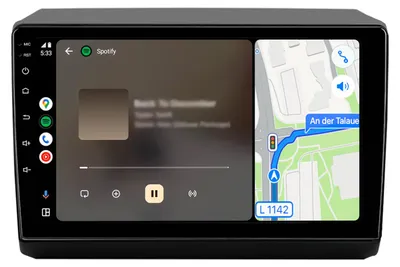 Immagine prodotto di Autoradio da montaggio successivo compatibile con Fiat Ducato, Peugeot Boxer e Citroën Jumper (2006-2025) con CarPlay, Android Auto, navigatore, Bluetooth e DAB+, schermo da 9 pollici, 32 GB