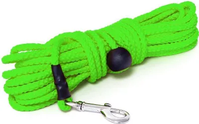 Produktbild von Mystique® Nylon Feldleine rund 7mm neon grün 30m Standard