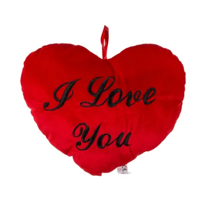 Immagine prodotto di OOTB Cuore di peluche rosso Ti amo 35 cm circa