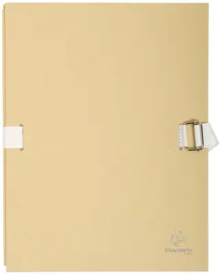 Image de EXACOMPTA 370E EXACOMPTA Porte-documents, format A4, carton, blanc nacré