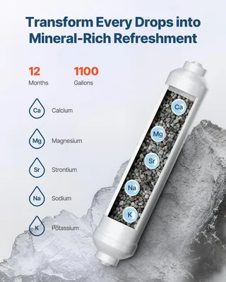 Produktbild von Remineralization Filter Under Sink Water Filter Replacement 1100 Gallons