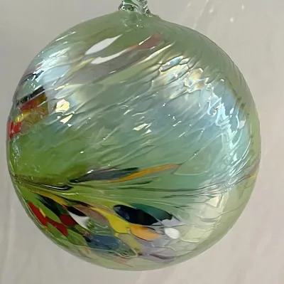 Produktbild von Hängender Glasball-Ornament für Fensterdekoration, 15 cm
