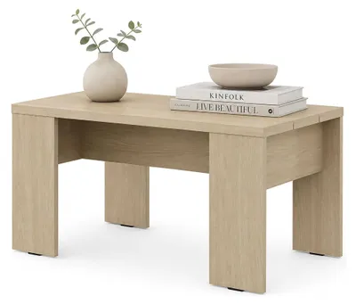 Produktbild von Riposto - Couchtisch, 90x50x43h cm Braun Eiche, Rechteckige Form