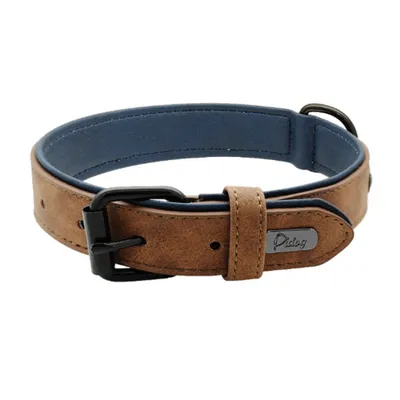 Glamour Plus Hundehalsband Aus Weichem Echtleder – Größe XS, 24,4–29,5 Cm | Für Kleine, Mittlere & Große Hunde