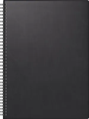 Produktbild von BRUNNEN 1078101907 Buchkalender Premium Mod. 781 2027 A4, Kunststoff, schwarz