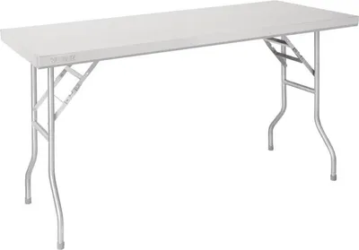 Obrázok produktu pre Skladací pracovný stôl Vogue z nehrdzavejúcej ocele 1220 x 610 x 780 mm