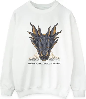 Produktbild von Game Of Thrones: House Of The Dragon - Sweatshirt für Herren BI26866 (M) (Weiß)