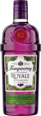 Obrázek produktu pro Tanqueray Blackcurrant ROYALE destilovaný gin 41,3% obj. 0,7l