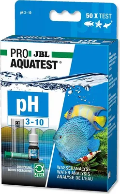 Obrázek produktu pro JBL Test pH 3.0-10.0  - Rychlý test pro určení kyselosti v akváriích JBL