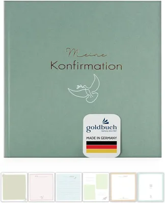 Fotoalbum Friedenstaube 25x25 cm, 44 Seiten, Pergamin-Trennblätter