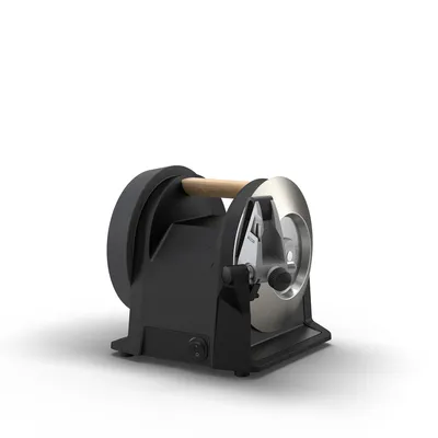 Produktbild von Tormek T1 – Elektrischer Messerschärfer T-1 Kitchen Knife Sharpener Carbon Black, KI-generiertes Bild