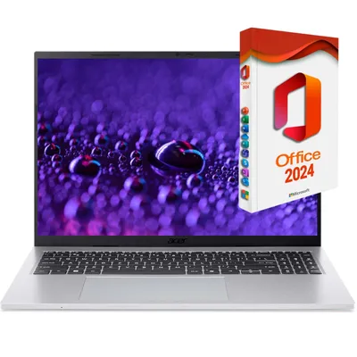 Produktbild von Acer Aspire Go 15, Ryzen 7, 8GB DDR4-RAM, 2000GB SSD, Windows 11 Pro + MS Office 2024 Pro, (15.6"), USB-C (Powerdelivery, Display Port)