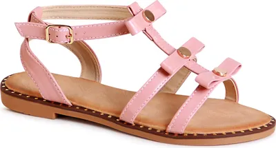 Produktbild von topschuhe24 2157 Damen Riemchen Römer Sandalen , Farbe:Rosa, Größe:39 EU