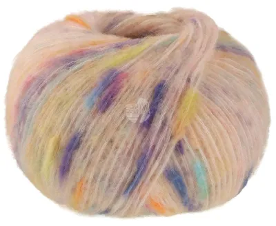 Produktbild von Lana Grossa - Cassata 0001 pfirsich blau gelb orange flieder