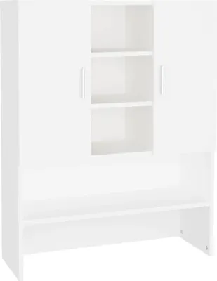 Produktbild von vidaXL Waschmaschinenschrank Weiß 70,5x25,5x90 cm