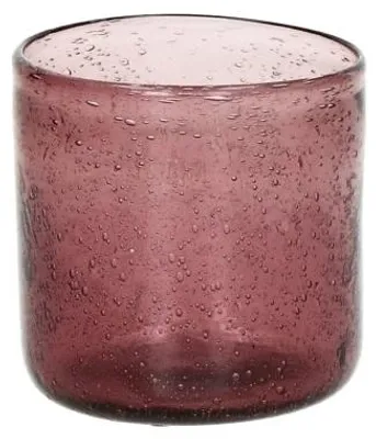 Produktbild von Pomax Vico Becher aus Glas, Feigenviolett, Ø 8 x H 8,2 cm