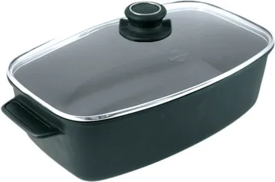 Obrázek produktu pro GASTROLUX Pekáč s pokličkou - indukční Výška: 16 cm, Obsah: 4,5 l, Rozměr: 39x22 cm