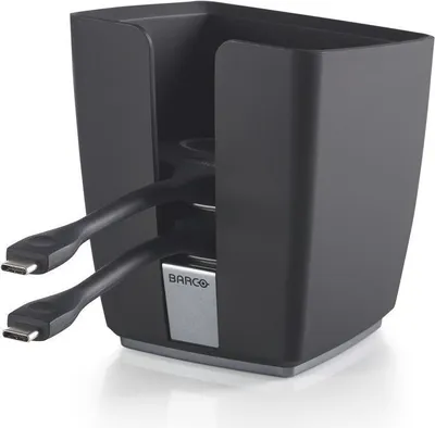 Produktbild von BARCO Clickshare Tray + 2 Tasten - beinhaltet das Tray und zwei USB-C Buttons für C und CX Serie