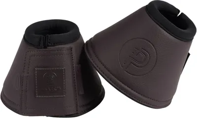 Produktbild von Eskadron Pferde Sprungglocken Faux Leather teak brown Platinum 2024, Größe:L