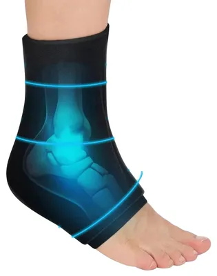Image de Poche de glace en gel pour les pieds, thermothérapie et cryothérapie, soulagement de la douleur, L