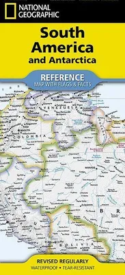 Produktbild von South America and Antarctica Map