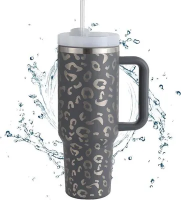 Produktbild von Famanu Tumbler mit Deckel und Handgriff - 1,2L, Edelstahl, vakuumisoliert