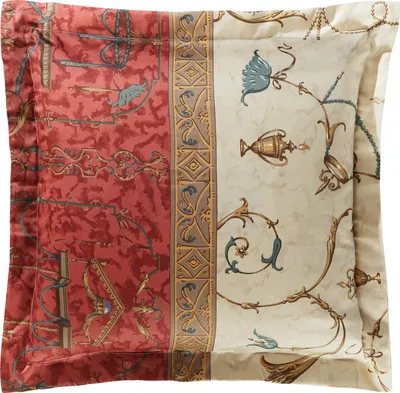 Produktbild von Bassetti Kuschelkissenbezug Oplontis" zinnober 40x40 cm"