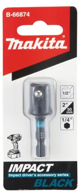 Image de Makita B-66874 Adaptateur 1/4 6KT - 1/2 4KT
