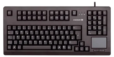 Image de CHERRY TouchBoard G80-11900 clavier Office USB QWERTY Nordic Black