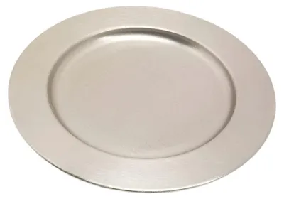 Obrázok produktu pre Omgoods – Mosadzná svietnica na sviečky, priemer 17 cm, s okrajom