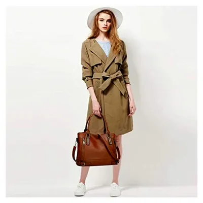 Produktbild von Handtasche für Damen Schultertasche Henkeltaschen Handtasche Umhängetasche Kunstleder