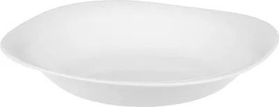 Produktbild von Tiefer weißer Glas-Essteller 23 cm