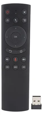 Obrázok produktu pre Diaľkové ovládanie s hlasovým ovládaním, bezdrôtová myš 2,4 G s USB prijímačom pre G10S TV Box PC projektor