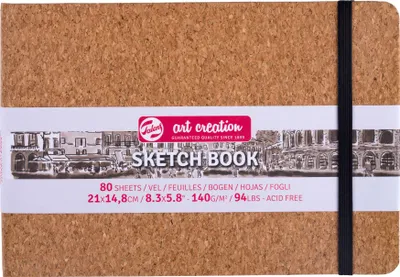 Image de Royal Talens 9314055M ROYAL TALENS Carnet de croquis Art Creation, 210 x 148 mm, liège
