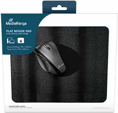 Zdjęcie produktu dla MediaRange MROS253, Czarny, Monochromatyczny, Podkładka antypoślizgowa