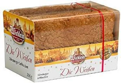 Obrázek produktu pro Wicklein Die Weiße Norimberské perníkové oplatky s ořechy 200g