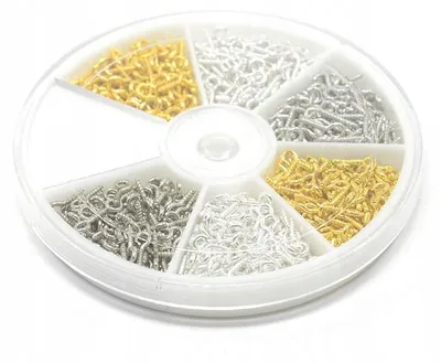Produktbild von Dekorynka Schmuckstecknadeln 700 Stück Mixfarben 8mm