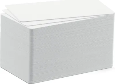 Produktbild von DURABLE Plastikkarten Standard für Kartendrucker DURACARD weiß 100 Karten