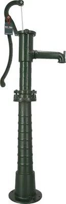Image de KOTARBAU® Pompe à eau manuelle Pompe à balancier Pompe de jardin Décorative Noire