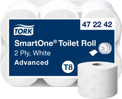 Zdjęcie produktu dla Papier toaletowy Tork SmartOne® biały T8