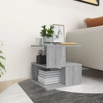 Produktbild von Design Möbel Beistelltisch Grau Sonoma 40x40x40 cm Holzwerkstoff - 2024 Neu