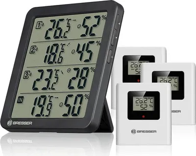 Image de BRESSER Quadro NV Thermo-/Hygromètre - 7000029