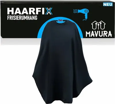 Immagine prodotto di MAVURA HAARFIX mantello da parrucchiere mantello da taglio mantello da parrucchiere mantello da parrucchiere mantello da parrucchiere mantello da parrucchiere
