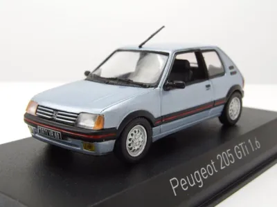 Produktbild von Norev 471723 Peugeot 205 GTi 1.6 1988 blau 1:43