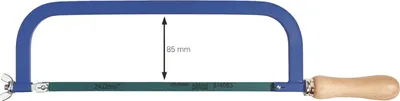 Produktbild von Metallsägebogen Blatt-L.300mm 24 Z./Zoll H-Heft pulv.TECWERK