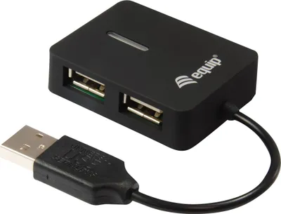 Immagine prodotto di Equip 128952 hub di interfaccia USB 2.0 480 Mbit/s Nero
